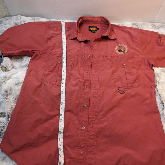 VTG CLASSIC WOOLRICH - Men's Heavyweight Large Cotton Brick Button Game Preserve - Picture 8 of 14